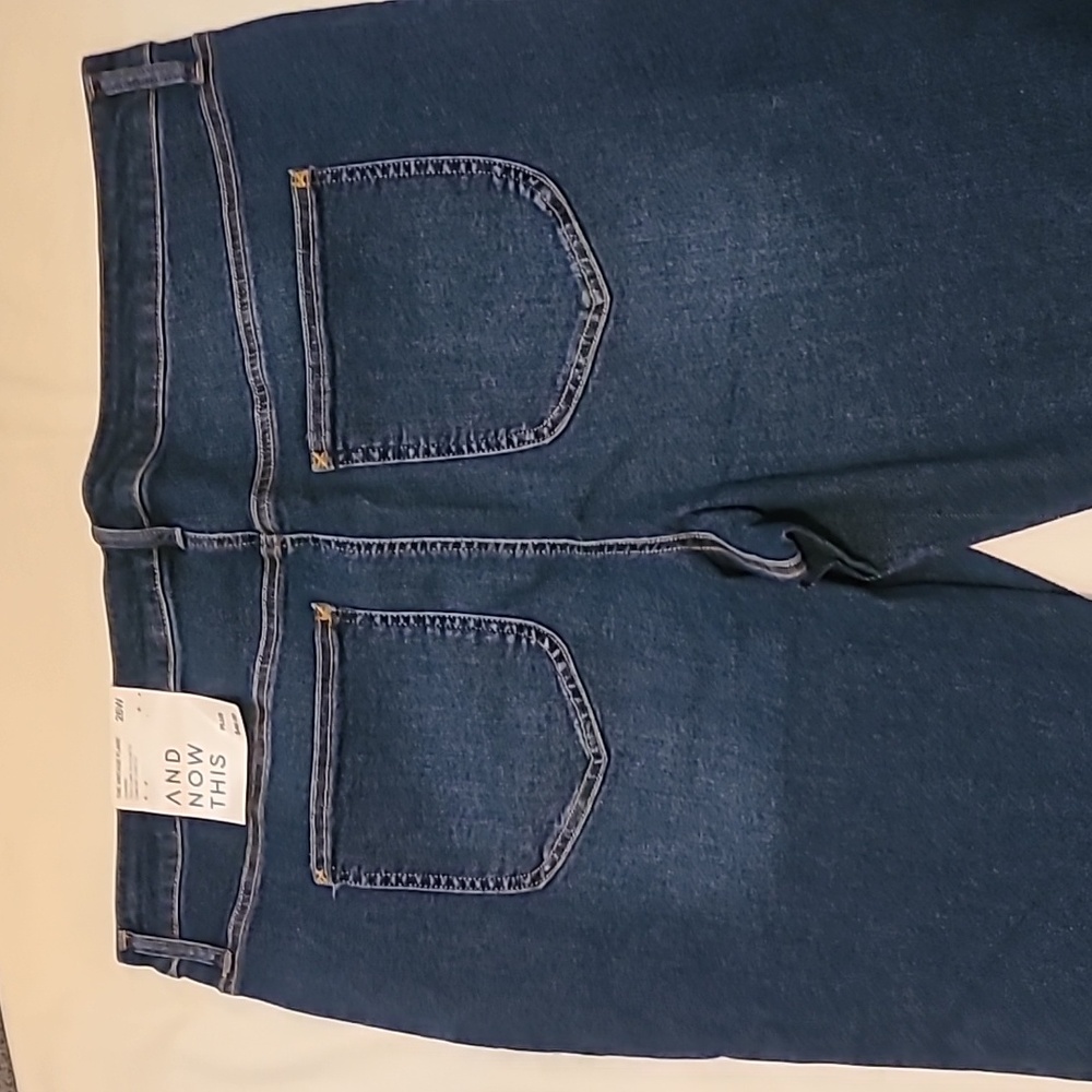 And Now This Jeans, Bootcut, Size 26W. NWT, The Vintage Flare Highrise Stretch - Picture 8 of 16